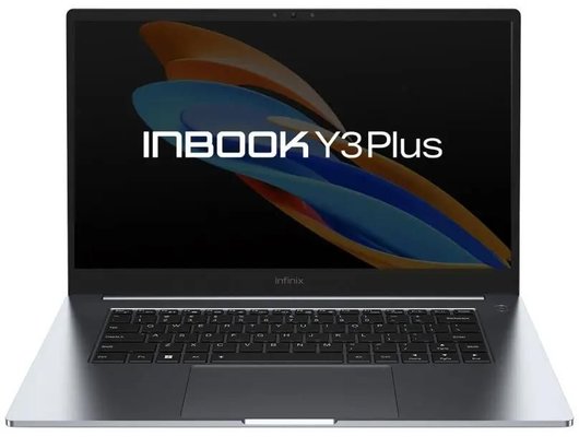 Ноутбук Infinix InBook Y3 PLUS YL512/Core i3-1215U/8Gb/512Gb/15.6 FHD IPS/Win11 серый